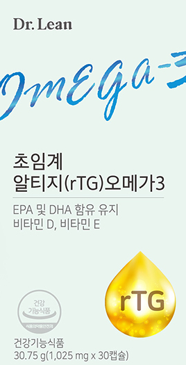 닥터린 초임계 알티지 오메가3 박스 앞면 이미지